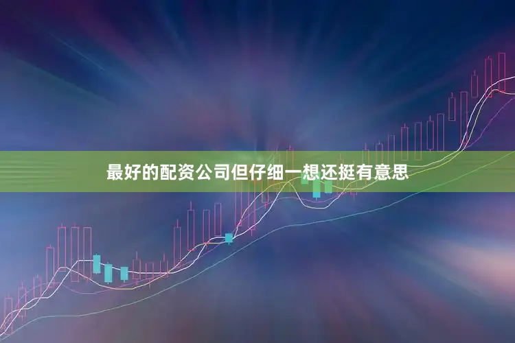 最好的配资公司但仔细一想还挺有意思
